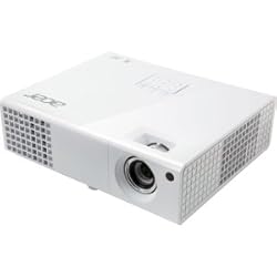Acer P1173 SVGA DLP Projector, 3000 Lumens, 3D, White