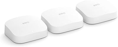 eero Pro 6 Mesh Wi-Fi 6 Router System 3-Pack Zigbee Hub 560 m²