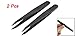 Uxcell a11120600ux0213 2 x Antistatic Antimagnetic Watch Jewelry Plastic Tweezers Plastic (Pack of 2)