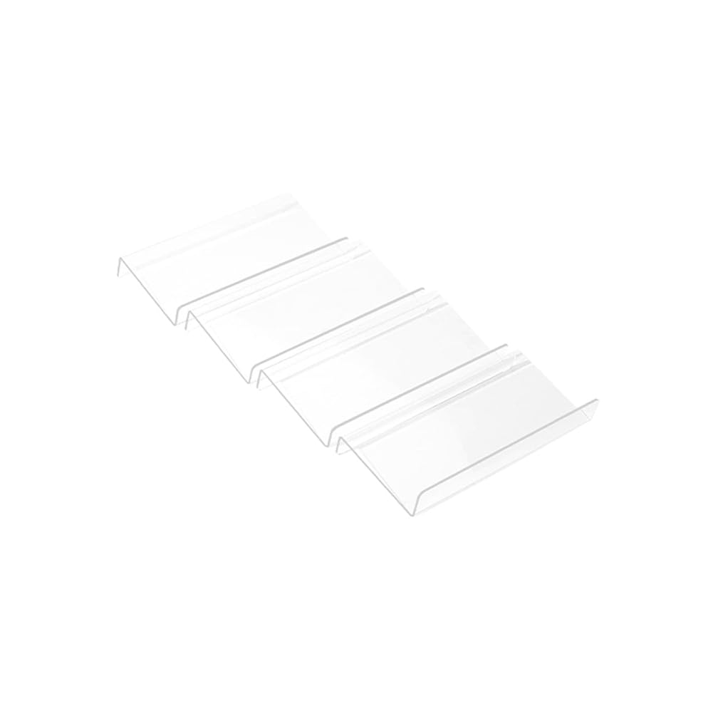 Giyofom Clear Acrylic Spice Drawer Organizer,Seasoning Jars Drawers Insert,Kitchen Spice Rack Tray for Drawer (Jar Not Included) Easy Install