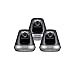 Samsung SNH-V6410PN SmartCam Pan/Tilt Full HD 1080p Wi-Fi IP Camera Bundle Triple Pack (Renewed)