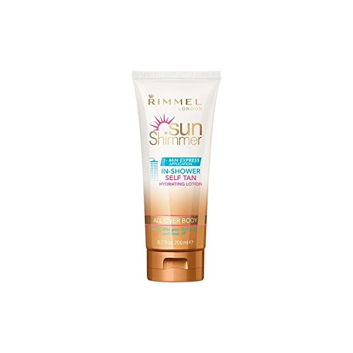 Rimmel Sunshimmer In Shower Self-Tan 200ml (Pack of 6)