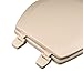 Comfort Seats C1B4R230 Deluxe Molded Wood Toilet Seat, Round, Fawn Beige, C3B4R230