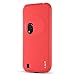 J&D Case Compatible for Zenfone Zoom Case, [Drop Protection] [Slim Cushion] Shock Resistant Protective TPU Slim Case for ASUS Zenfone Zoom Bumper Case - Jelly Red
