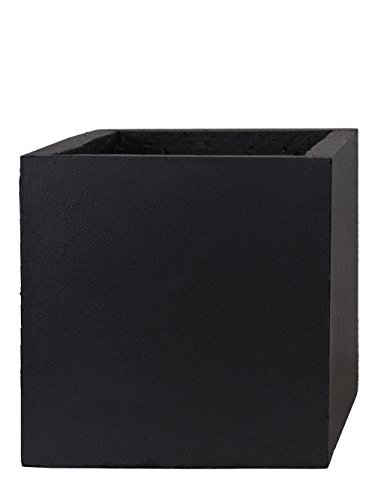 Pflanzwerk® Pflanzkübel Cube Anthrazit 23x23x23cm *Frostbeständiger Blumenkübel* *UV-Schutz* *Qualitätsware* – Bild 3
