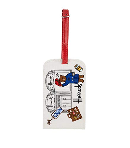 Harrods of London England Paddington Bear Luggage Tag