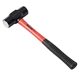 MAXPOWER Drop-forged Sledge Hammer with Fiberglass Handle - 14