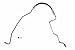Sunsong 3401438 Power Steering Pressure Line Hose Assembly