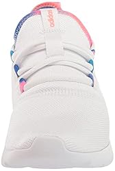 adidas Women's Casual Running Shoe, White/Acid