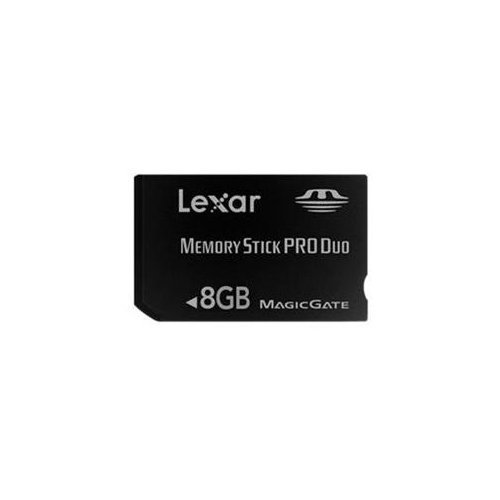 Lexar LMSPD8GBBSBNA Platinum II 8 GB Memory Stick Pro Duo Flash Memory