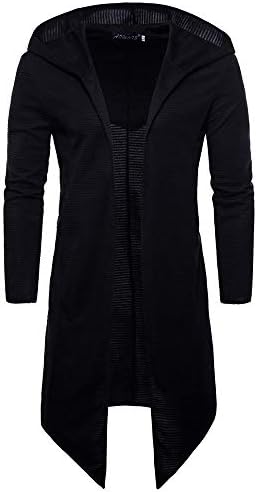 Cardigan Sweater for Men Casual Hoodies Sweatshirt Jacket Coat for Autumn