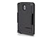 Body Glove Satin Gel Case Holster Combo for AT&T BlackBerry Passport - Retail Packaging - Charcoal