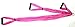 Karriw Aerial Yoga Swing - Strong Hammock Sling Inversion Tool for Aerial Yoga Antigravity Inversion Exercises (Pink)
