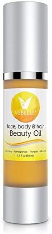 Face, Body and Hair Beauty Oil by VEBELLE Skin Care the Anti Aging Company - 1.7 oz