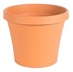 Fiskars 8 Inch TerraPot Planter, Color Clay