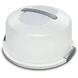 Sterilite 2008004 Cake Server, White