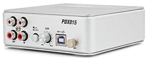 Power Dynamics PDX015 LP's digitaliseren Phono USB Voorversterker - Afbeelding 4