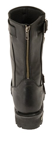 Milwaukee Men's Wide Harness Boots with Zip (Black, Size 7)