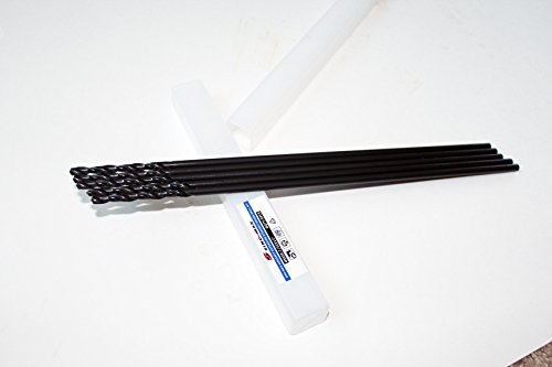 image for MAX-CRAFT 5 Pcs Pack 27# x 12 Inch Length HSS High Speed Steel Aircraf