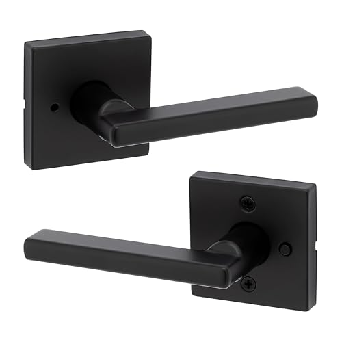 Kwikset 97300-913 Lever, Matte Black