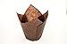 GAM Family Brown Tulip Baking Caps Cupcake liners,100/pack,2-3/4