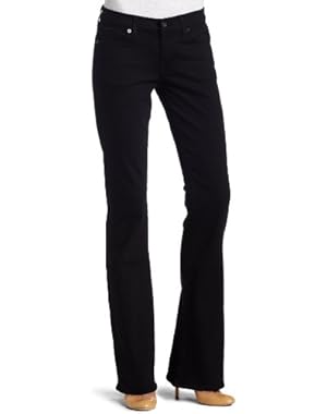 7 For All Mankind Womens Bootcut Jean in Black