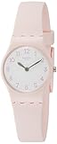Swatch Women's Analogue Quartz Watch with Silicone Strap LP150