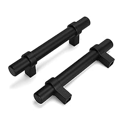 POWPULL 10Pack 3in Black Cabinet Pulls Matte Black