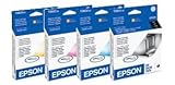 Genuine Epson 60 Ink Cartridge Set – T0601 / T0602 / T0603 / T0604 (CX3800, CX3810, CX4800, CX5800F, CX7800, CX4200, C68, C88, C88