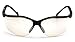 Pyramex V2 Readers Safety Eyewear, Indoor/Outdoor Mirror +2.5 Lens With Black Frame