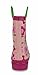 Little Girl's Pink Flower Rain Boots Sizes - Toddler - Little Kits