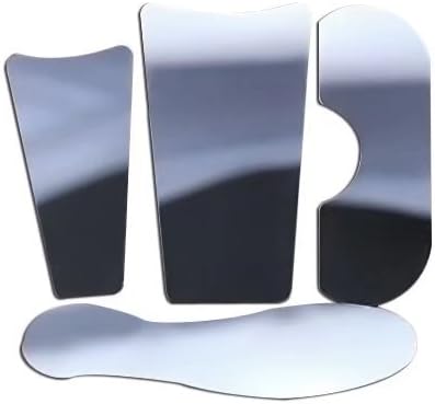 MKDental Orthodontic Intra-oral Stainless Steel Photography Mirrors Reflector 4PCS