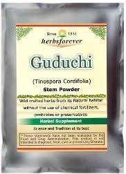 Guduchi (Tinospora Cordifolia) (Wild Crafted from natural habitat) 16 Oz, 454 Gms, 2X Optimum Potency by Herbsforever 1932