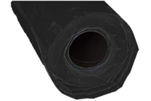 Grower's Solution Photo Degradable Black Plastic Mulch - 0.6 Mil Embossed - 4ft X 600ft