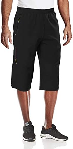 MAGCOMSEN Men's Quick Dry 3/4 Capri 