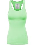 FPT Womens Basic Ribbed Racerback Tank Top (S-3XL)