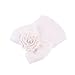 Ever Fairy 3 Pcs Newborn Hospital Hat Infant Baby Hat Cap with Big Bow Soft Cute Knot Nursery Beanie (3pc Multicolor-1)