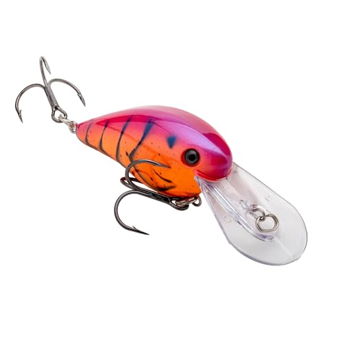 Strike King Gravel Dawg 8 Fishing Lure, Medium-Diving Crankbait, Wide Wobbling…