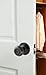 Honeywell Safes & Door Locks - Classic Passage Door Knob Interior - Ideal for Closets, Hallways & Non-Locking Bedroom Door Knobs with Easy Installation - ‎5.25