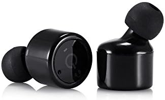 Feister X1T In-ear Wireless Bluetooth Headphones with Microphone True Wireless Noise Cancelling Earbuds&amp;Twins Stereo Bluetooth V4.2 Sport/business Headset for sport gym execise,yago (Black） (black)