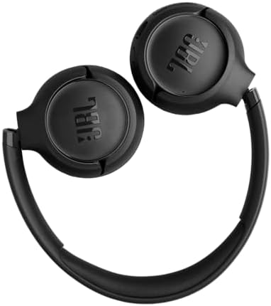 Tune 530 BT, auscultadores on-ear sem fios com Bluetooth 6.0, 76 horas de jogo com JBL Pure Bass, dobrável, Google Fast Pair, Microsoft Swift Pair, preto