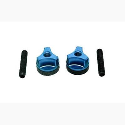 Secraft Aluminium Wing Bolts M6 (Steel Screw) (Blue)