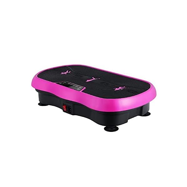 Vibration-Power-Plates-Vibration-Plate-Machine-With-Bluetooth-Speaker-3-Program-Modes-99-Levels-Vibration-Fitness-Trainer-For-Weight-Loss-Body-Toning-ReColorPink-Vibration-Exercise-Machin Vibration Power Plates, Vibration Plate Machine With Bluetooth Speaker, 3 Program Modes, 99 Levels, Vibration Fitness Trainer For Weight Loss & Body Toning, Re(Color:Pink Vibration Exercise Machin