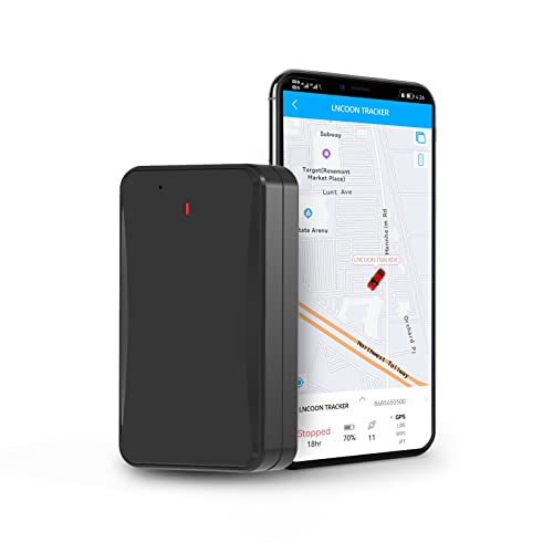 4G GPS Locator, 10000mAh GPS Tracker for Long Trip Tracking, Anti-Theft Tracker, for Vehicle Management and Asset Tracking-Required Subscription
