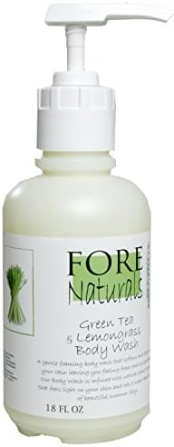 Fore Naturals Green Tea &amp; Lemon Grass Body Wash (18 oz)
