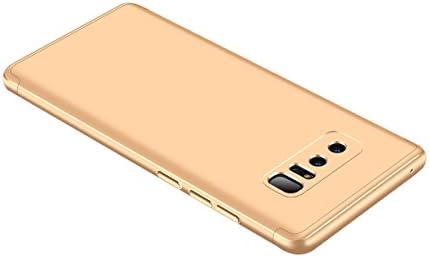 Xeber Samsung Galaxy Note 8 Case, Galaxy note8 Case 3 in 1 Ultra-Thin Hard Premium Matte Shockproof PC Hard Case Cover for Galaxy Note 8 (2017) (Samsung Galaxy Note 8, Gold)
