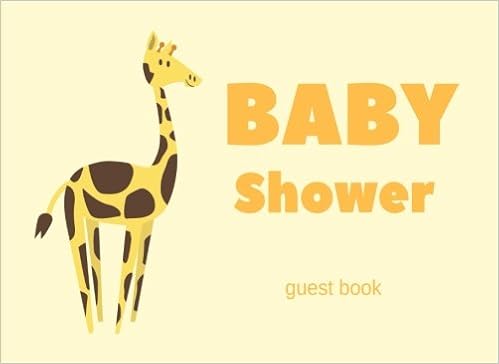 Baby Shower Guest Book Bright Yellow It S A Girl It S A Boy