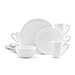 Mikasa Loria 16-Piece Bone China Dinnerware Set, Service for 4