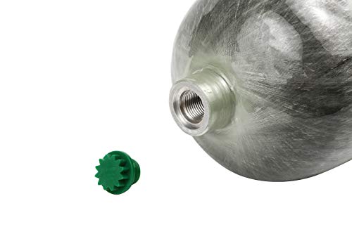 IORMAN 4500psi High Pressure Composite Cylinder Carbon Fiber PCP Paintball Air Tank (Empty Bottle) (9L DOT Tank)