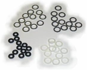 Arrow Point & Broadhead Lock WASHERS - AIDS in Broadhead Alignment - Keeps Point from LOOSENING -by Cir-Cut Archery Products - 1 Dz. -